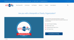 Desktop Screenshot of kitsforkidz.org