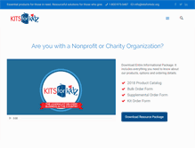 Tablet Screenshot of kitsforkidz.org